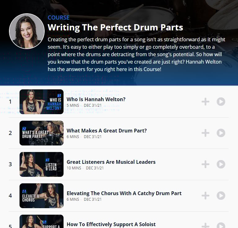 hannahweltondrumeocourse