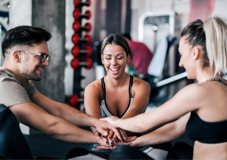 Image of gym members exercising in the gym or fitness facility