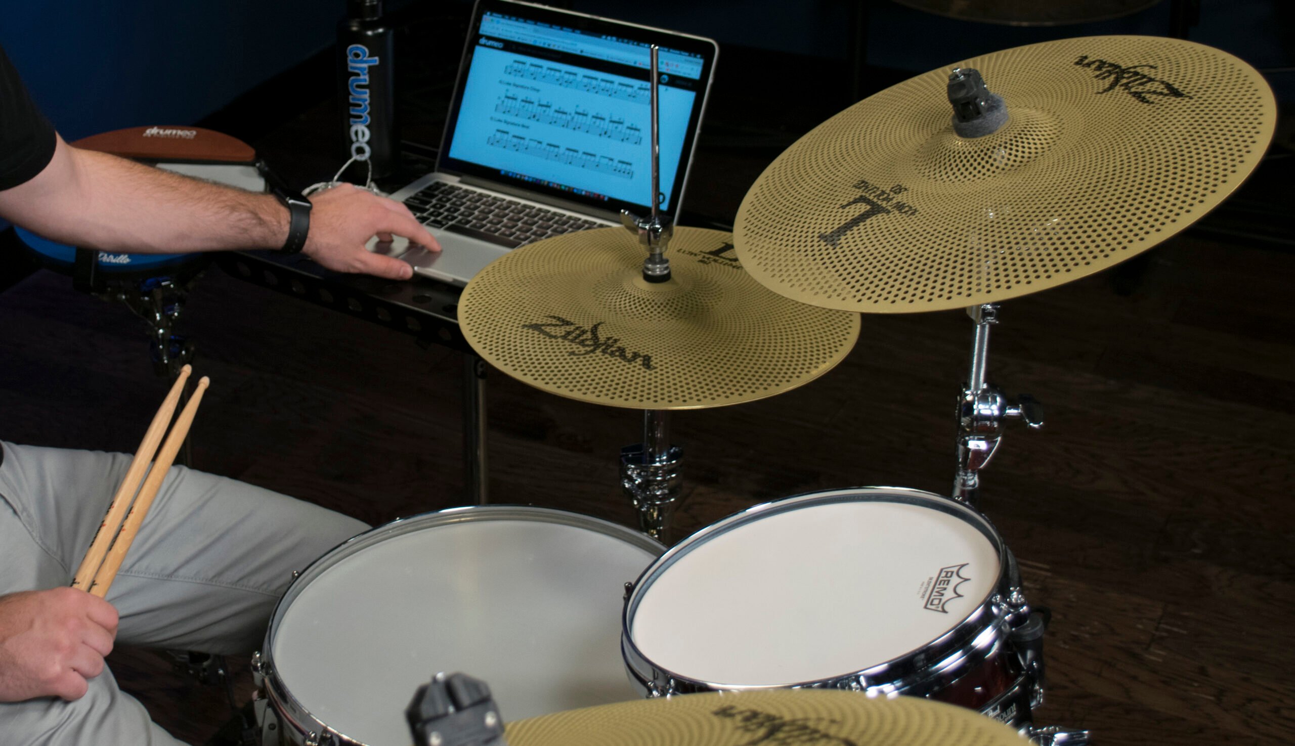 7 Ways To Make Drums Quieter 2 Try low-volume cymbals to make your drums quieter.