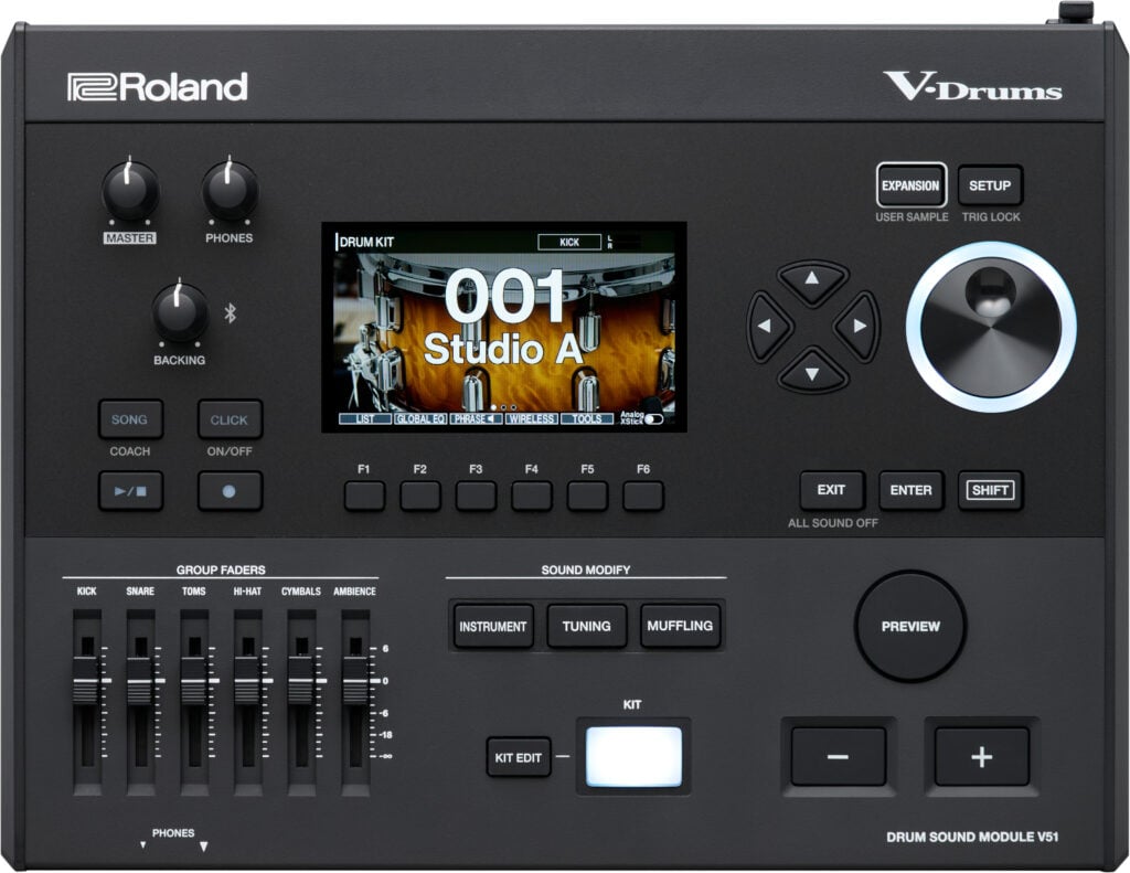 Roland’s New V-Drums Middleweights: The 3 Series and 5 Series Bring Flagship Sounds To Real-World Rigs 2 V51 top