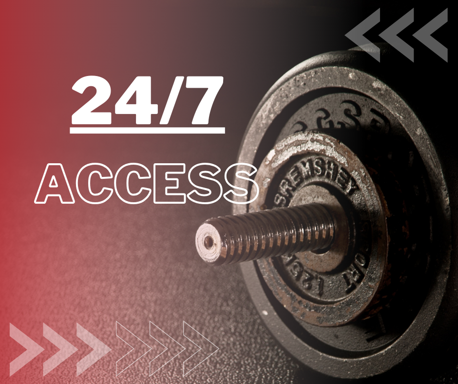 Image featuring our 24-7 door access system for gyms and trainers.