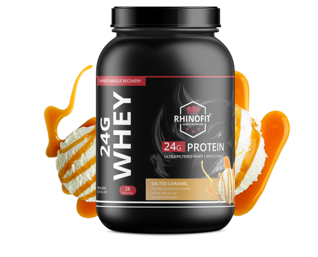 Image of RhinoFit's Caramel Whey Protein Powder