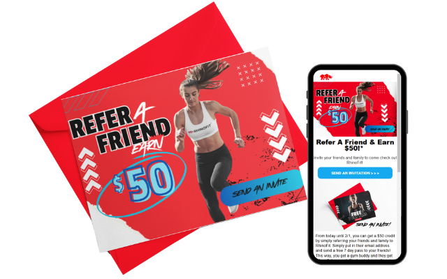 Image of Member Referral Fitness Email Template