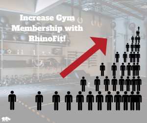 An Image displaying our gym membership program with an increase in gym membership sign ups.