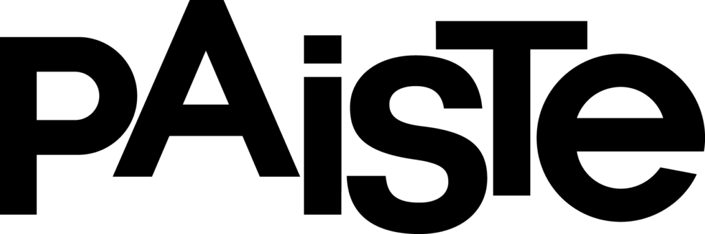 Paiste Logo Letter Black RGB Solo 1 1