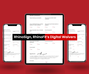 Image displaying RhinoFit's Liability Waiver System