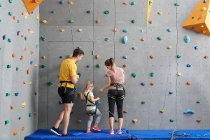 climbing software used in a climbing gym for climbers of all ages