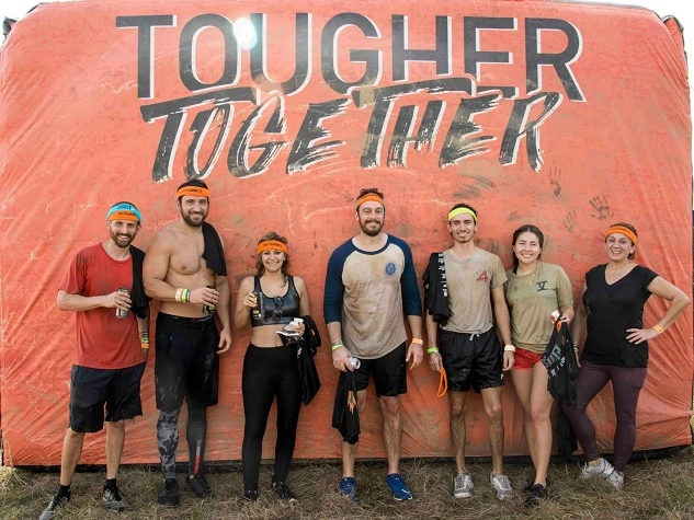 RhinoFit crew at the tough mudder games